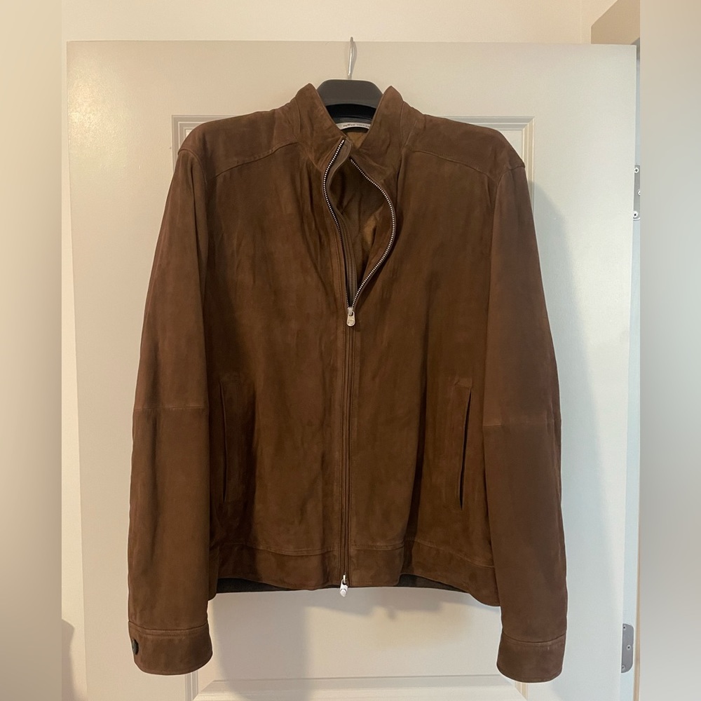 Peter Millar Suede Jacket - L